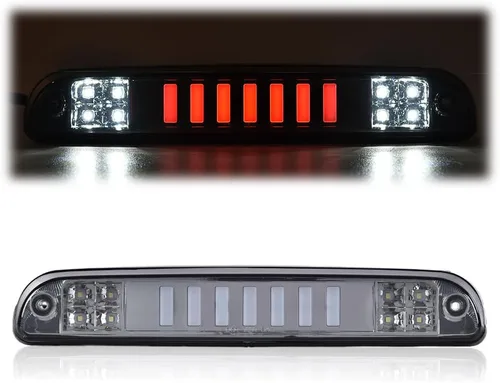 Vista 37 de GRAND ORANGE Tercera luz de freno LED de montaje alto 92-99 compatible con Chevy GMC Suburban/Yukon 94-05 compatible con Chevy Blazer S10 luz