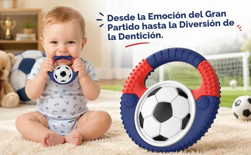 Vista 7 de Juguetes de dentición para bebés de silicona para bebés con temática de Juguetes sensoriales para masticar – Mordedera para bebé para aliviar