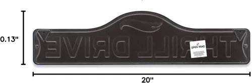 Vista 6 de Mattel Hot Wheels - Letrero de metal para dormitorio, sala de juegos o garaje