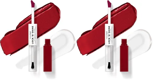 Vista 12 de wet n wild Megalast Lock 'N' Shine Lip Color + Gloss Lipstick Affogato Dreams