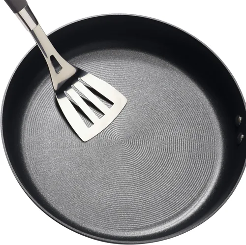 Vista 11 de Circulon Symmetry - Sartén antiadherente con anodizado duro de 8.5 pulgadas, negro