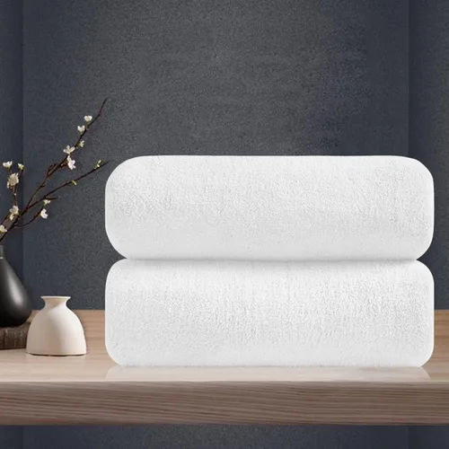 Vista 13 de Toalla de baño extra grande de 4 piezas (35 x 70 pulgadas), toalla de baño ultra suave de gran tamaño, juego de toallas de baño para baño, hotel