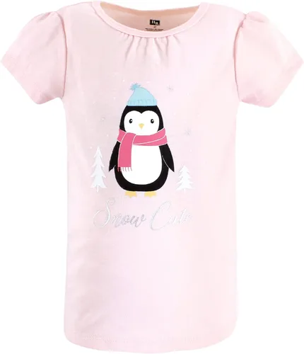 Vista 4 de Hudson Baby Camisetas unisex de manga corta para bebé