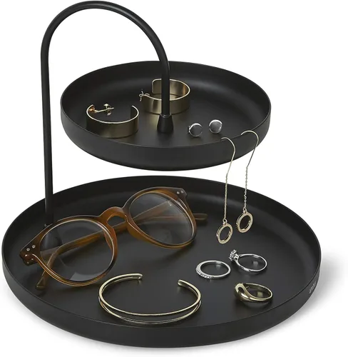 Vista 14 de Bandeja para accesorios en niveles de Umbra, Brass, L
