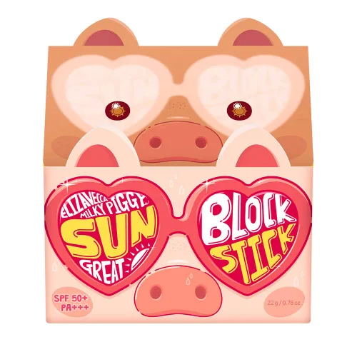 Vista 2 de Elizavecca Milky Piggy Great Block Stick Spf 50+ PA+++ Protección para la cara