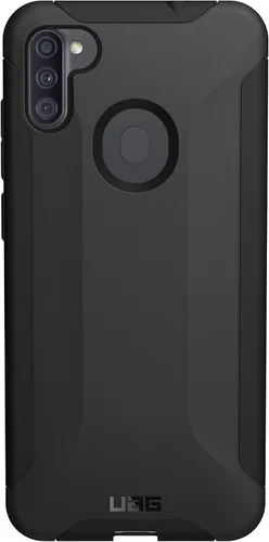 Vista 2 de URBAN ARMOR GEAR UAG - Funda protectora para Samsung Galaxy A11 Scout [negra] resistente y ligera, de grado militar, probada contra caídas