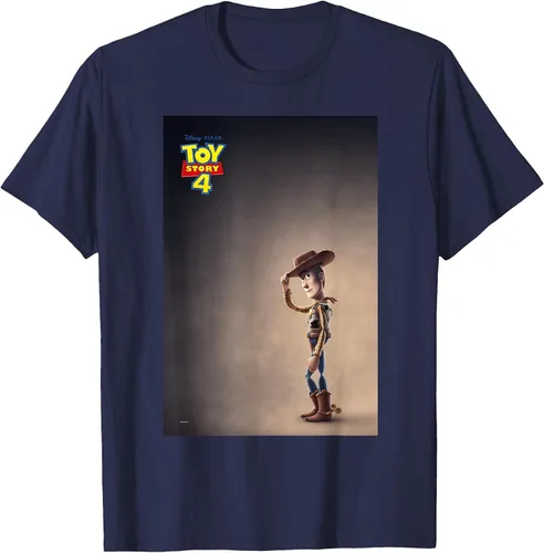 Vista 22 de Disney Pixar Toy Story 4 - Camiseta gráfica con póster de película Baby Blue