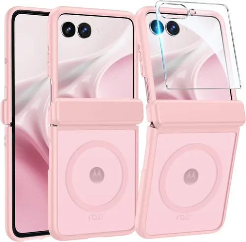 Vista 169 de FNTCASE - Funda para iPhone 16 Pro: magnética, mate, translúcida, de grado militar, protectora contra caídas, resistente, fina, duradera y a prueba