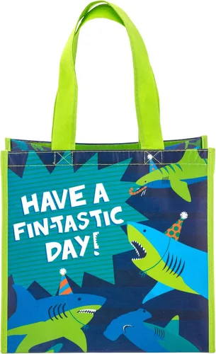 Vista 12 de Stephen Joseph, Bolsa de regalo reciclada mediana con asas, niños, reutilizable, bolsa de regalo de fiesta de cumpleaños, bolsa de compras, abeja