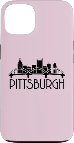 Vista 13 de iPhone 16 Pittsburgh Skyline 412 Steel City Case