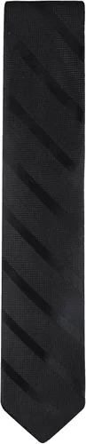 Vista 2 de Tommy Hilfiger Corbata clásica de rayas con textura sólida para hombre
