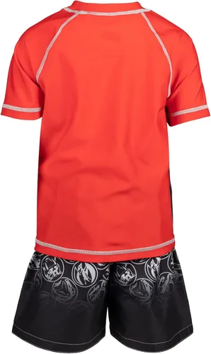 Vista 7 de Power Rangers Conjunto de traje de traje de baño y protector de erupción para niños pequeños a grandes