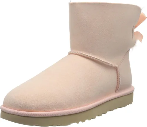Vista 5 de UGG Botas Mini Bailey Bow II para mujer Negro