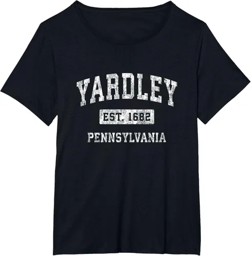 Vista 32 de Yardley Pennsylvania PA - Camiseta de manga corta, diseño deportivo