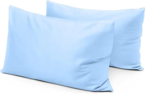Vista 15 de Juego de 2 fundas de almohada de viaje de 12 x 16 con cierre de sobre, funda de almohada para niños pequeños, 600 hilos, 100% algodón egipcio suave