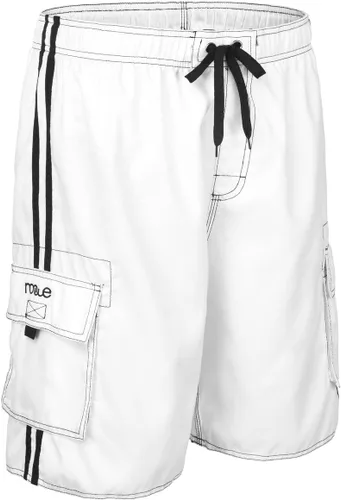 Vista 2 de Pantalones cortos de playa para hombre, de secado rápido, con forro de malla de Nonwe
