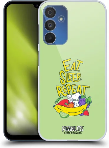 Vista 35 de Head Case Designs Funda rígida con licencia oficial de Peanuts Eat Sleep Snoopy Naturally Sweet compatible con Samsung Galaxy S23 Ultra 5G Comer
