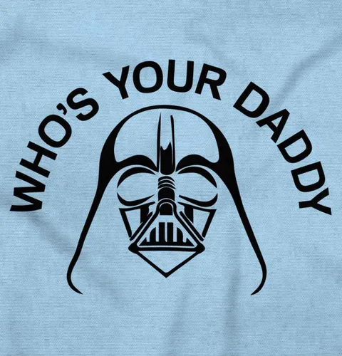 Vista 2 de Who's Your Daddy Dark Lord Space Baby Romper para niños o niñas