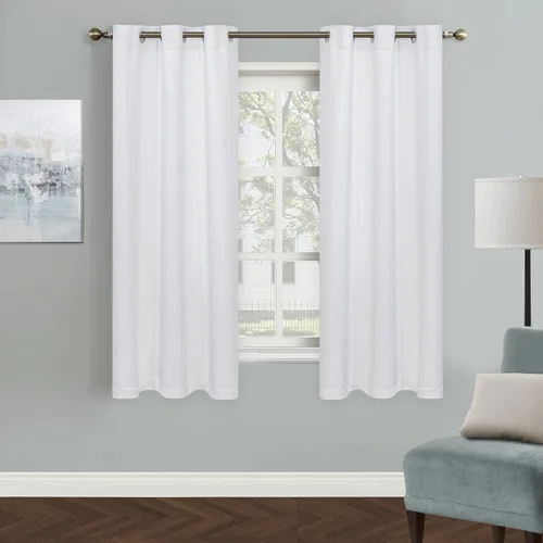 Vista 173 de MYSKY HOME Cortinas Aqua para Armario para Entrada Cortina Opaca para Puerta para Sala de Estar Cortina Oscurecedora de Habitación con Ojales