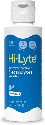 Vista 8 de Hi-Lyte K500 Keto - Gotas líquidas de electrolitos sin sabor, 20 porciones