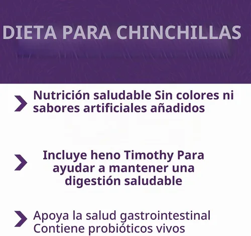 Vista 4 de Mazuri Comida de chinchilla 2.5 libras (2.5 libras)