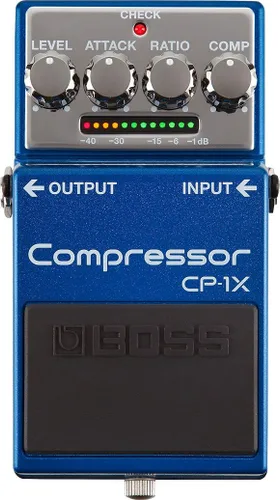 Vista 2 de BOSS CP-1X Pedal compresor para guitarra (CP-1X)
