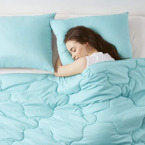 Vista 12 de Comfort Spaces Vixie Juego de Edredón Reversible - Cubierta Acolchada Geométrica Casual de Moda, Ropa de Cama Acogedora Alternativa de Plumón