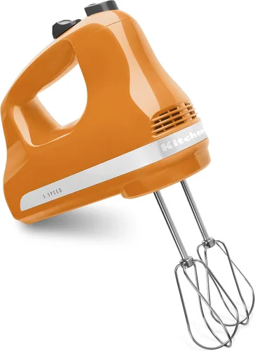 Vista 24 de KitchenAid KHM512 - Batidora de mano de 5 velocidades, ultra potencia, Aqua Sky