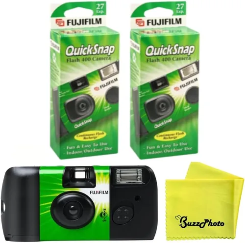 Vista 5 de Fujifilm Fujifilm QuickSnap Flash 400 - Cámara desechable de 1.378 in con flash (1 unidad)