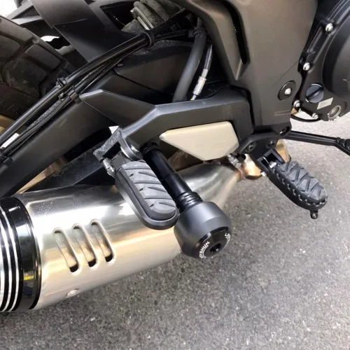 Vista 8 de Accessoires Protección contra caídas Deslizador de escape compatible con KTM DUKE 390, RC390, DUKE250, DUKE200, ADV 390, DUKE 390 250 200 (negro)
