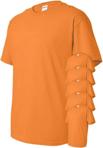 Vista 102 de Gildan Camiseta G500 para hombre Ceniza/baya