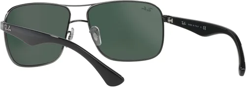 Vista 6 de Ray-Ban Gafas de sol cuadradas de metal Rb3516 para hombre