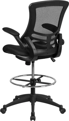 Vista 11 de Flash Furniture - Sillas de malla para oficina Malla Negra
