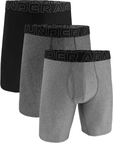 Vista 3 de Under Armour Men's Standard Performance Tech 9-inch Boxerjock Multi-Pack