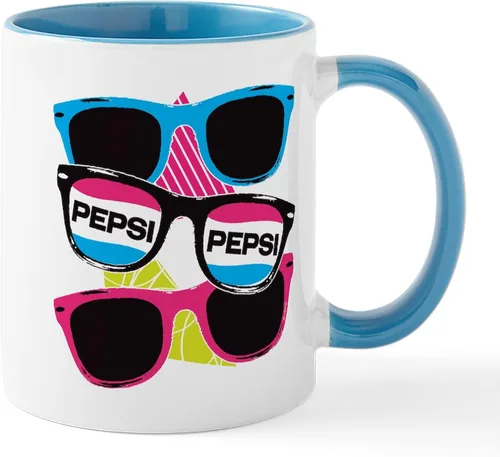 Vista 21 de CafePress Catch That Pepsi Spirit - Taza de café de cerámica (11.0 fl oz)