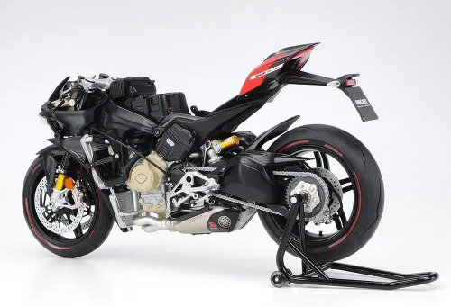 Vista 6 de Tamiya 14140 Ducati Superleggera V4 1:12 Kit de modelo detallado fiel al original de plástico Kit de construcción DIY montaje sin pintar multicolor