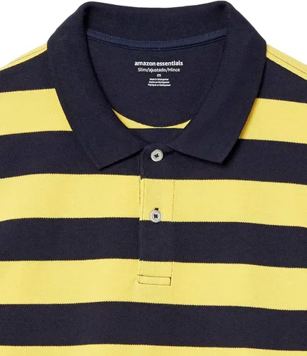 Vista 6 de Camiseta polo de Tienda Essentials para hombre de algodón de piqué y ajustada