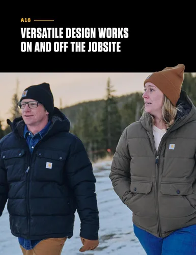 Vista 5 de Carhartt Gorro de punto con puños para hombre