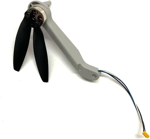 Vista 10 de E88EVO Drone RC sin escobillas E88 EVO Quadcopter Parts Guard Motor Propellers Arm Accesorio (parte trasera negra A)