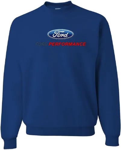 Vista 5 de Tee Hunt Ford Performance Sudadera con cuello redondo Ford Mustang GT ST Racing