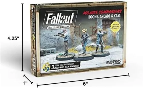 Vista 3 de Modiphius Fallout - Wasteland Warfare - Boone Arcade y Cass, Varios