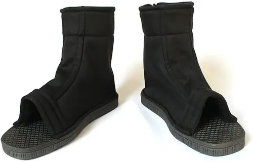 Vista 7 de Costyle Botas de cosplay de anime Ninja talla 36-45, color negro