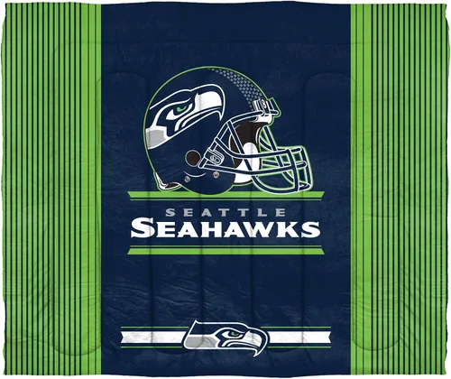 Vista 9 de Northwest NFL Unisex-Adult Comforter and Sham Set Safety