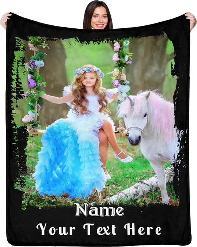 Vista 38 de Artsadd Manta personalizada con foto, mantas personalizadas para papá y abuelo, regalos del Día del Padre, manta conmemorativa para la familia