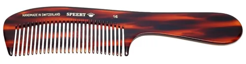 Vista 14 de #10 Peine de dientes estrechos hecho a mano Tortuga Havana Acetato fino recto fino desenredante Parting Grooming Teasing Peluquería Peluquería