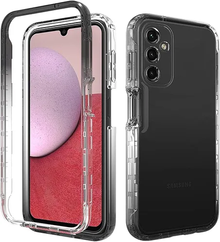 Vista 237 de Pzwoxukhov Funda para Xiaomi Poco M3 M2010J19CG M2010J19CI Caso, alta transparencia, color degradado, funda de absorción de impactos anticaída