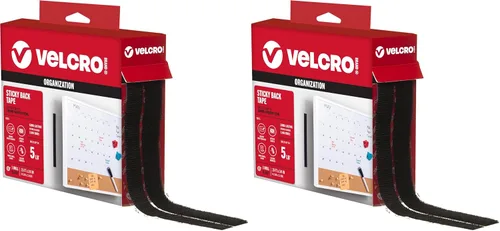 Vista 8 de VELCRO Brand Sticky Back - cinta de velcro de 15 pies x 3/4 pulgadas, negro, (90081)