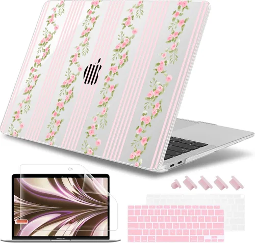Vista 15 de May Chen Funda compatible con MacBook Air de 13 pulgadas 2022 2021, versión 2020-2018 Modelo: M1 A2337 A2179 A1932, carcasa rígida de plástico