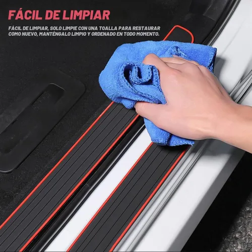 Vista 3 de 4 protectores de placa para umbral de puerta de automóvil, protectores de puerta de automóvil para umbral de umbral de puerta automática, protector