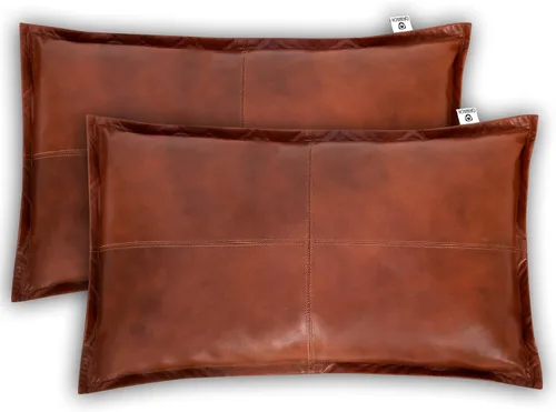 Vista 12 de Funda de almohada rectangular de piel de cordero – Funda de cojín para sofá – Fundas decorativas para sala de estar y dormitorio, caja negra